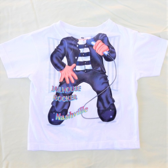 Just Add A Kid Tee Jailhouse Rocker Unisex 2T - Picture 1 of 4